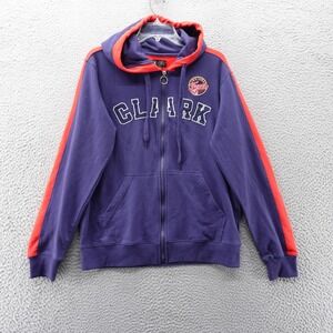 FISLL WNBA Indiana Fever Caitlin Clark Full Zip Hoodie Blue Red Women's Medium